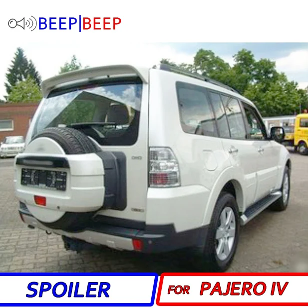 Спойлер для Mitsubishi Pajero 3/4 2000 2015 ABS пластик спортивный автомобиль Стайлинг