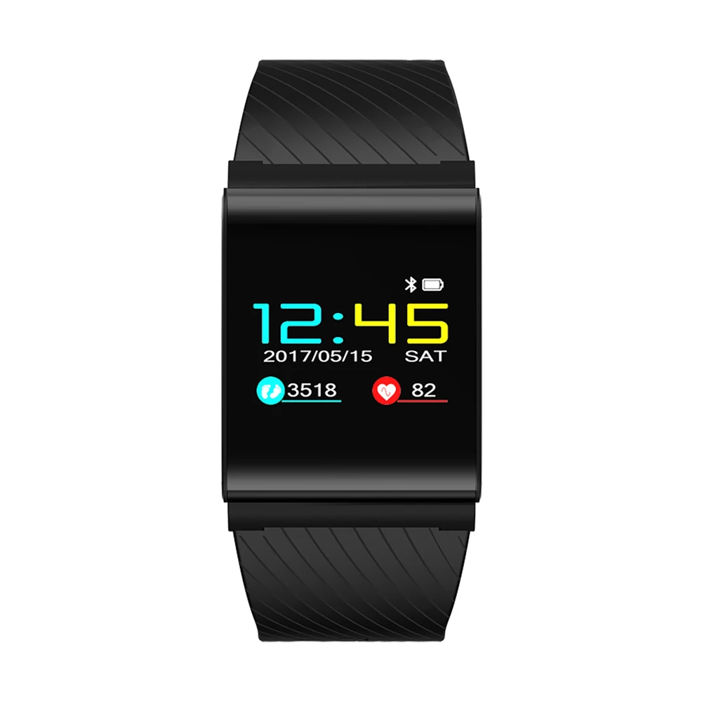 

Smart Wristband OLED Screen Bluetooth Smart Band Watch Heart Rate Monitor Fitness Tracker Smart Bracelet for IOS Android