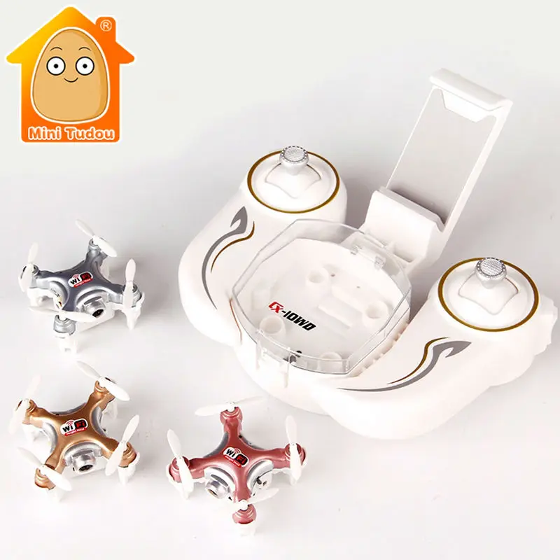 

Minitudou CX-10WD CX10WD CX-10WD-TX Mini Wifi FPV Hohe Halten Modus 0.3MP Kamera Telefon Rc Quadcopter RTF