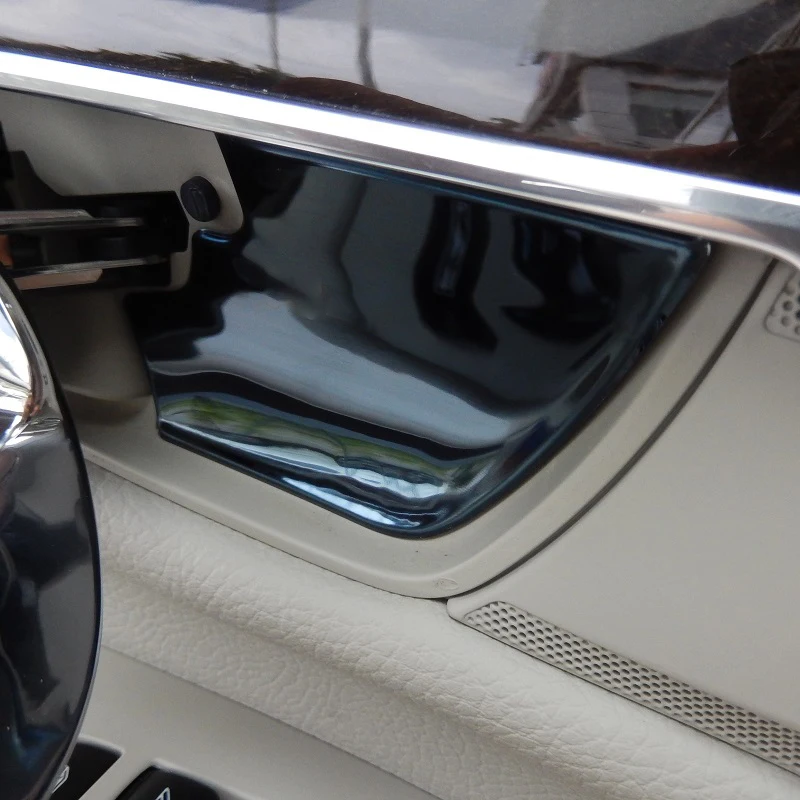 

stainless steel interior inner door handle bowl cover trim for NEW Volvo XC90 S90 V90 CC Cross Country 2015 2016 2017 2018 year