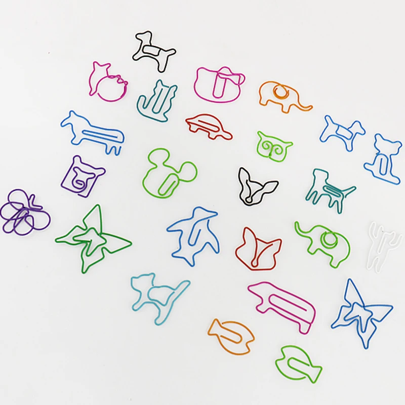 6pcs Large Fancy Cute Rubber Owl Design Paper Clips Bookmark 9cm 3.5/"