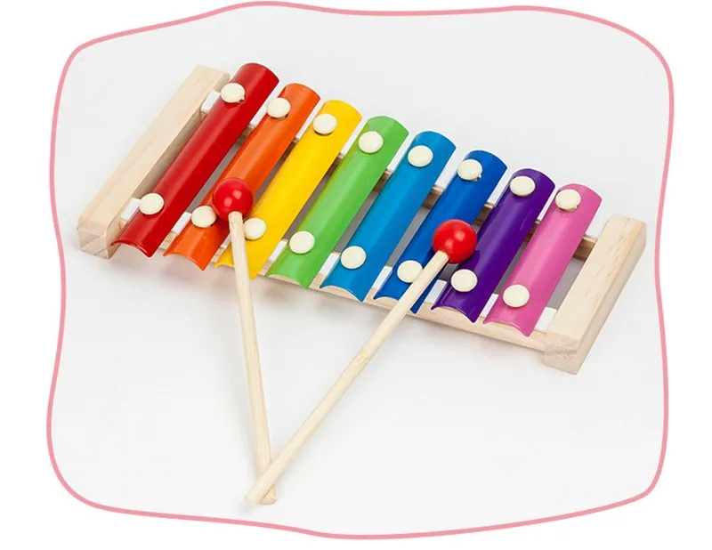 MOTOHOOD Music Instrument Toy Wooden Music Toys For Baby Children Kids Musical Wooden Toys Baby Educational Toys Gifts (3)