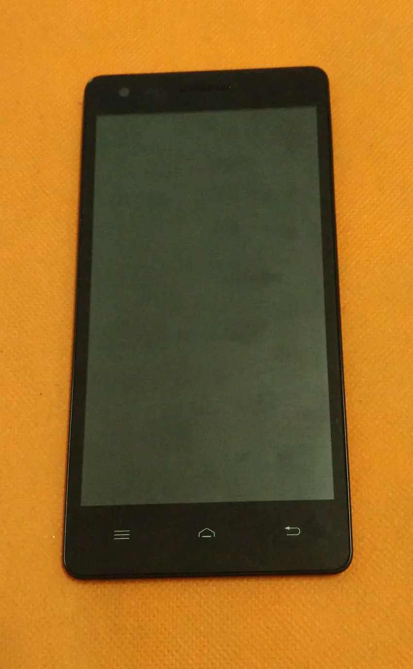 Used Original LCD Display Screen + Touch Frame for VKworld VK1000 5.0'' MTK6582 Quad Core free shipping | Мобильные телефоны