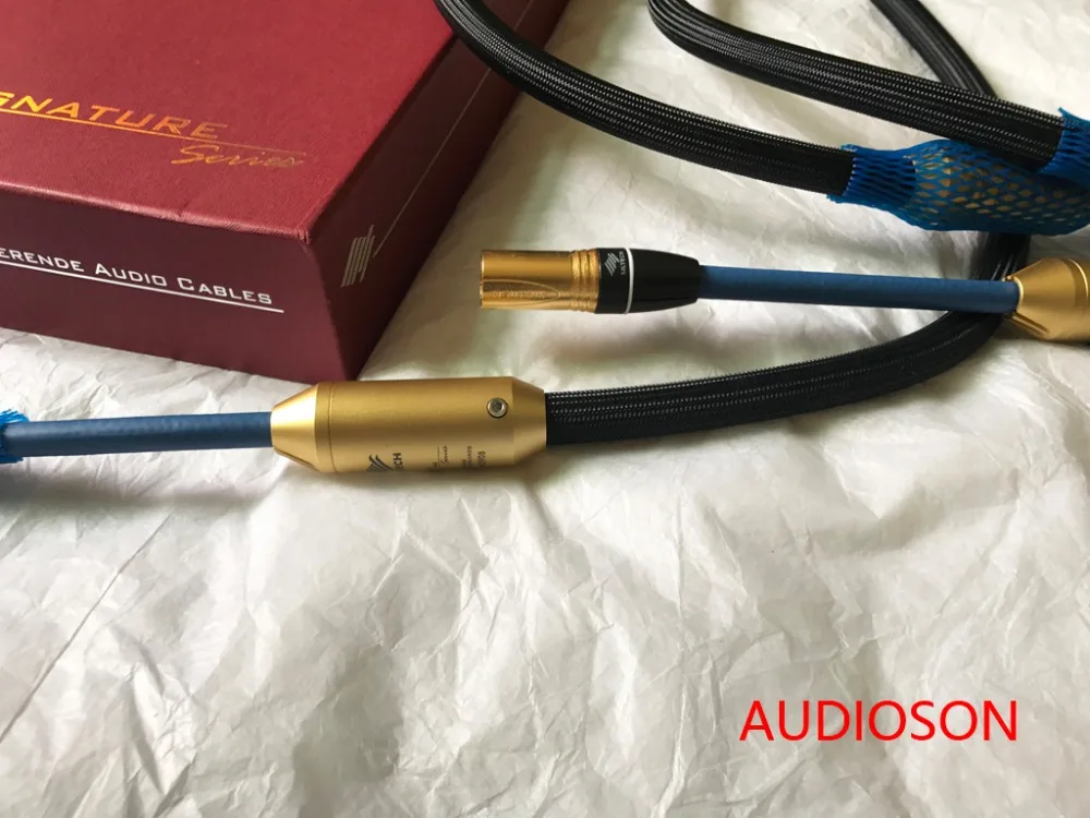 

AUDIOSON Hi-End Siltech G7 EMPRESS Cable Double Crown XLR Audio Interconnect Cable