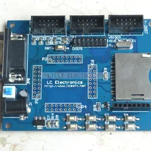 ATMEGA128 MP3 AVR Совет по развитию с SD карты ЖК-дисплей ISP и JTAG Интерфейс