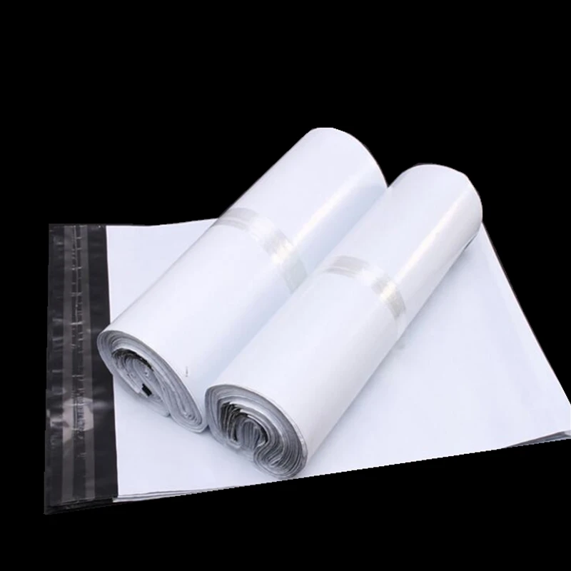 100pcs 17 Sizes White Courier Bag Courier Envelope ...