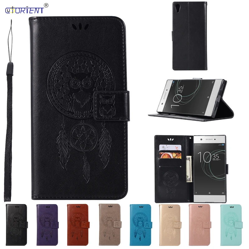 

Flip Case for Sony Xperia XA1 Ultra Leather Cover Phone Case for Sony XA1 Ultra G3226 G3212 G3223 G3221 Case Soft Silicon Wallet