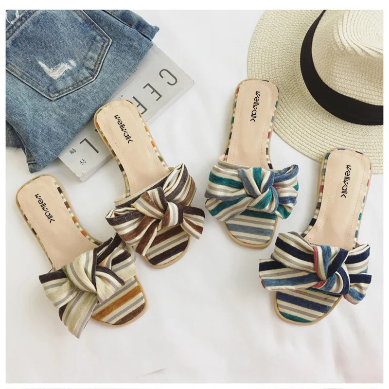 belt slippers for ladies