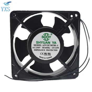 

A2V12C38TBL-1 AC 230V 0.11A/0.09A 16/14W 3100RPM 12038 12CM 120*120*38mm 50/60HZ Double Ball Bearing Cooling Fan