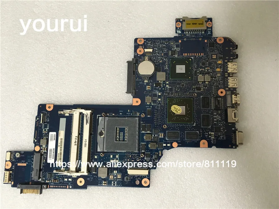 Материнская плата yourui для ноутбука Toshiba Satellite C870 L870 17 3 H000038250 DDR3 W/ HD 7670M + HD4000 GPU |