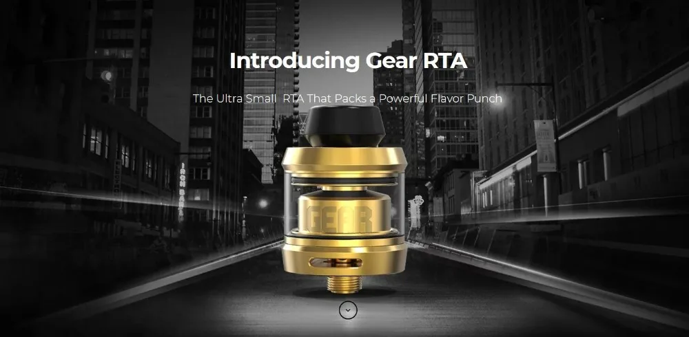 OFRF gear RTA Tank 3,5 мл 24 мм диаметр одна катушка электронная сигарета распылитель инновационный ультра-короткий воздушный путь Быстрый паровой испаритель