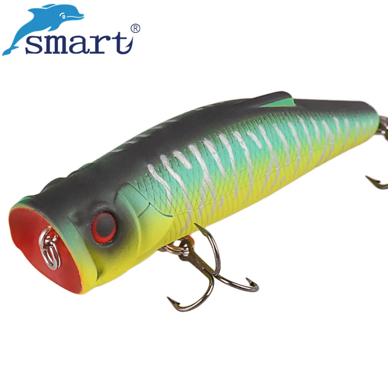 Smart Popper 70 мм 10 г приманки для рыбной ловли искусственные рыболовные снасти