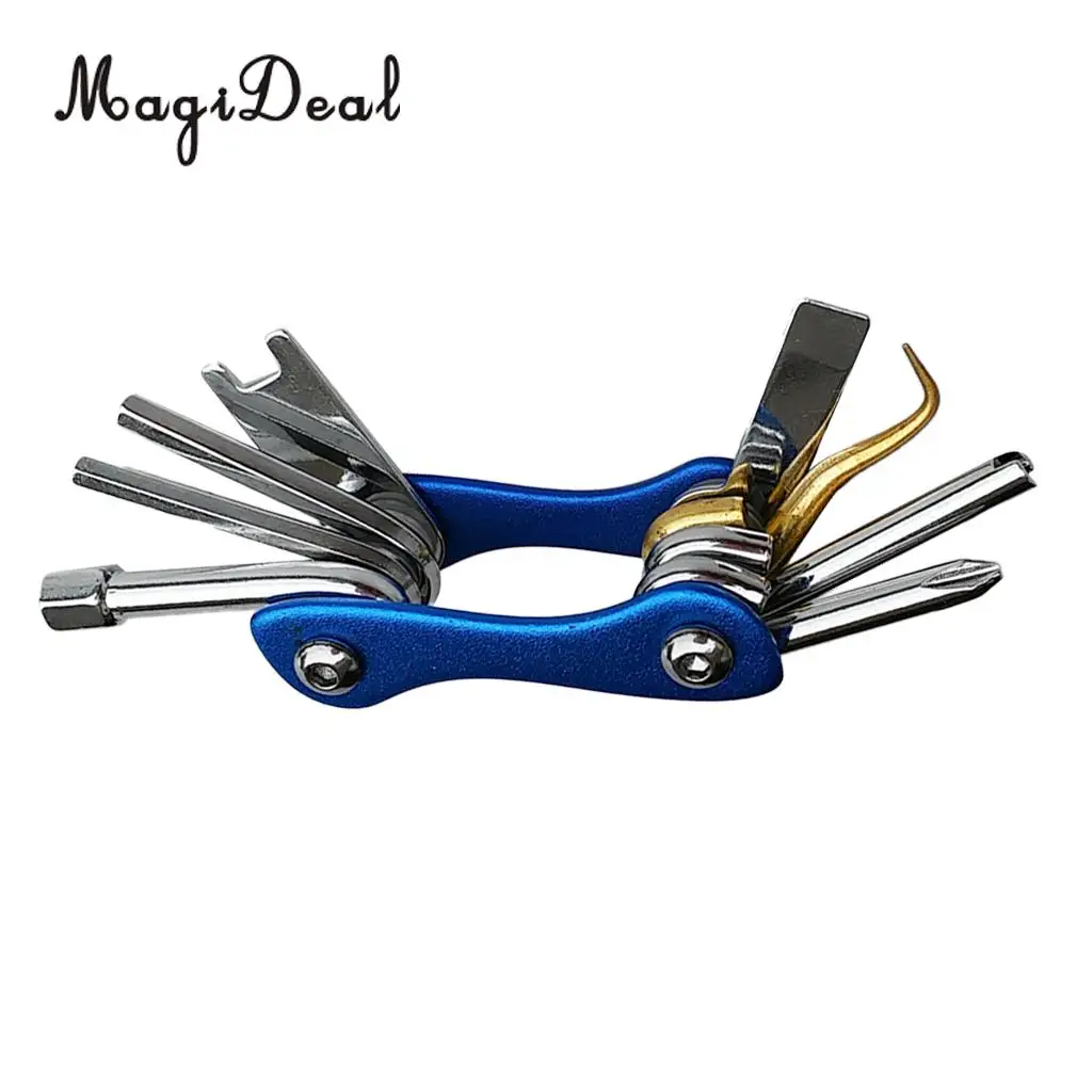 MagiDeal 8 in 1 Scuba Diving O-Ring Pick Wrench Screwdriver Multi Tool for Repairing Adjusting