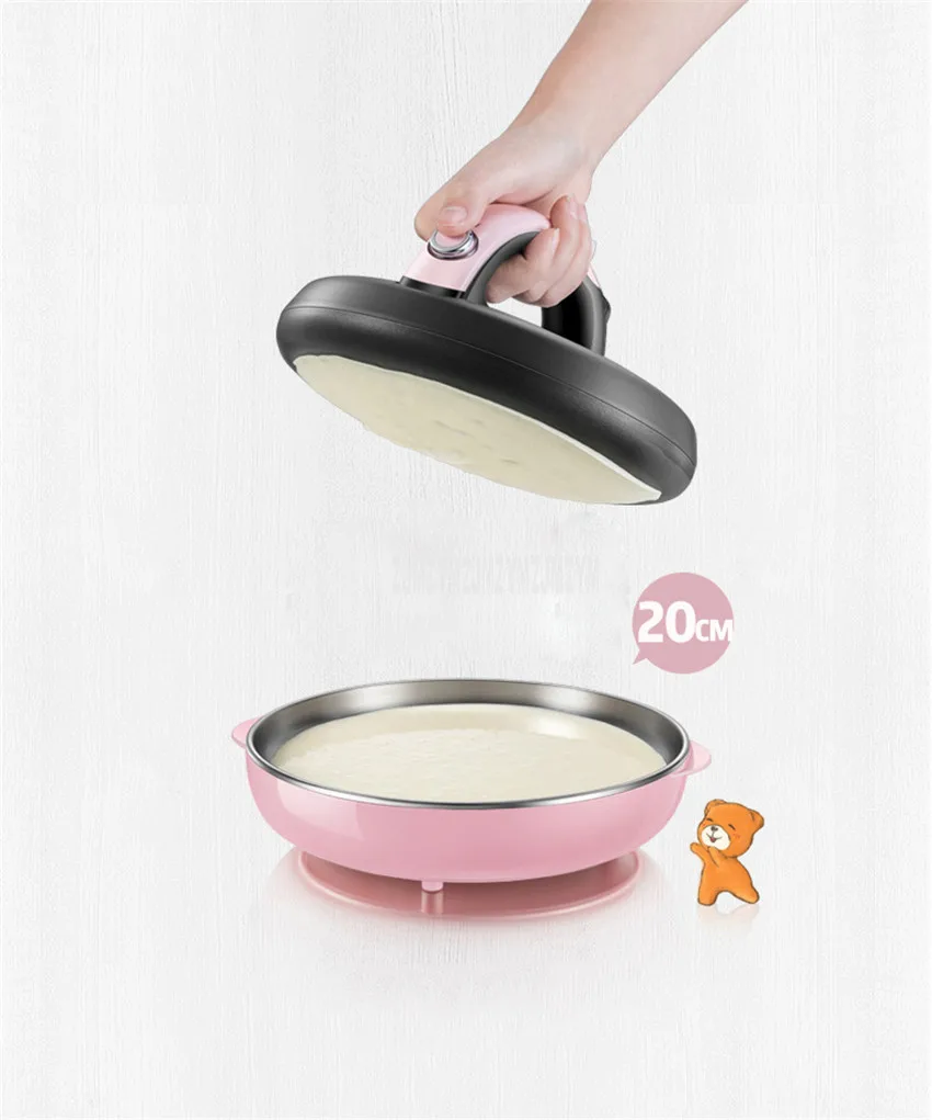 DBC-A06D1 круглый бытовой производитель электрического крепежа сковорода антипригарная электрическая выпечка сковородка для блинов креп противень фритюрница плита