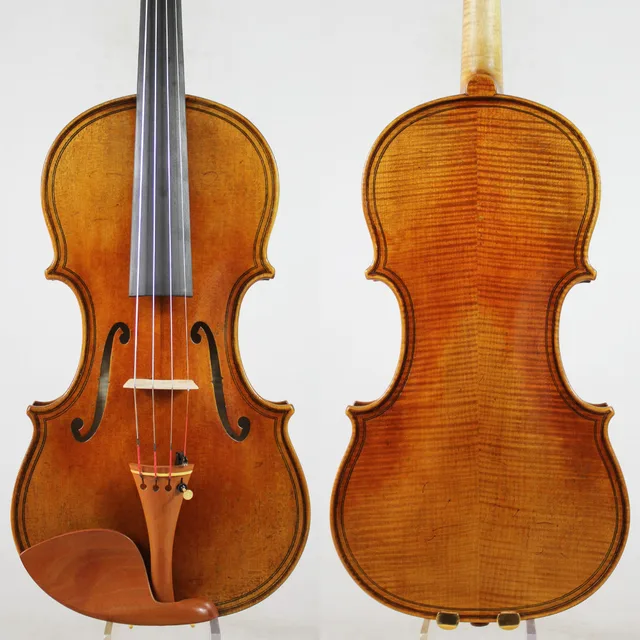 Special Price Maggini Style 4/4 Violin violino Copy!Good Projection,Open Tone !+ Free Case, Bow, Rosin,Shipping!Aubert Bridge! Special Price Maggini Style 4/4 Violin violino Copy!Good Projection,Open Tone !+ Free Case, Bow, Rosin,Shipping!Aubert Bridge!