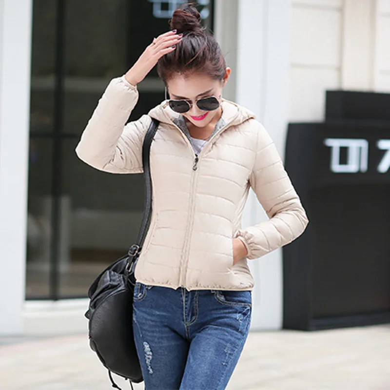 2019 new ladies fashion coat winter jacket women outerwear short wadded jacket female padded parka women's overcoat