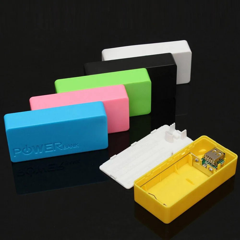 Чехол для внешнего аккумулятора с 2 USB-портами 5600 мАч 18650 |