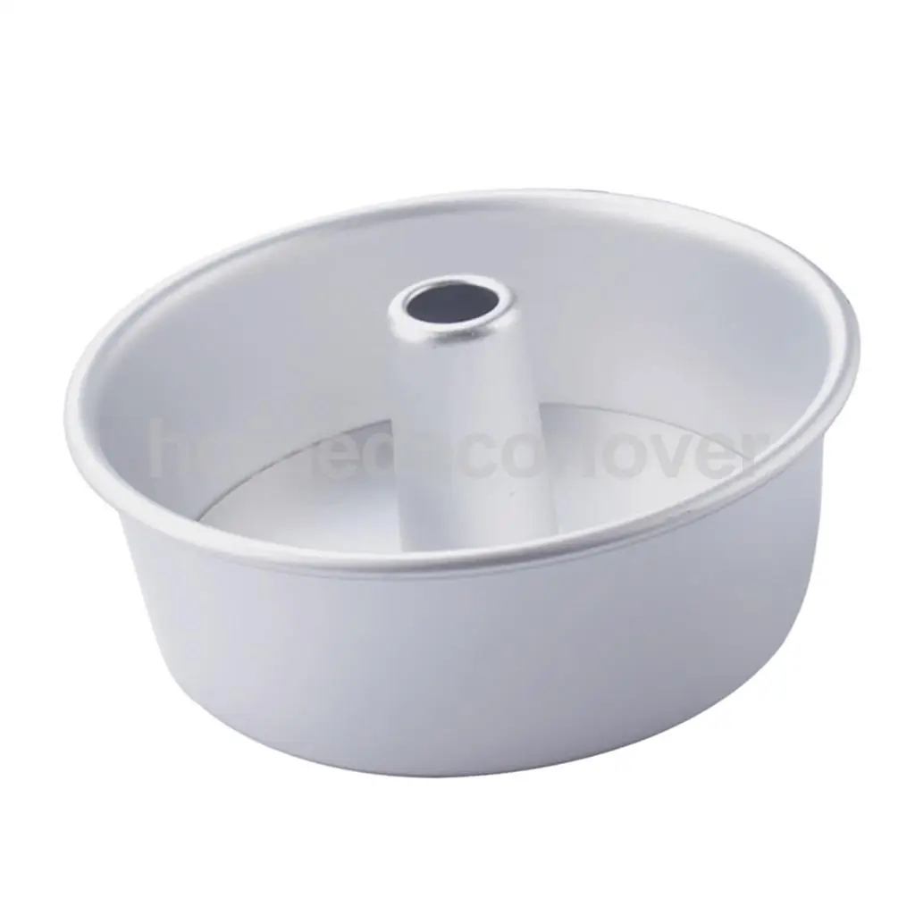 Alloy Round Hollow Chiffon Cake Mold Angel Food Cake Pan Baking Mould 6 inch 8 inch