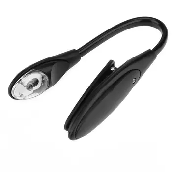 

Booklight Led Ebook Light Mini Flexible Bright Clip-on Book Reader Reading Lamp Clip Button For Reader For Notebook