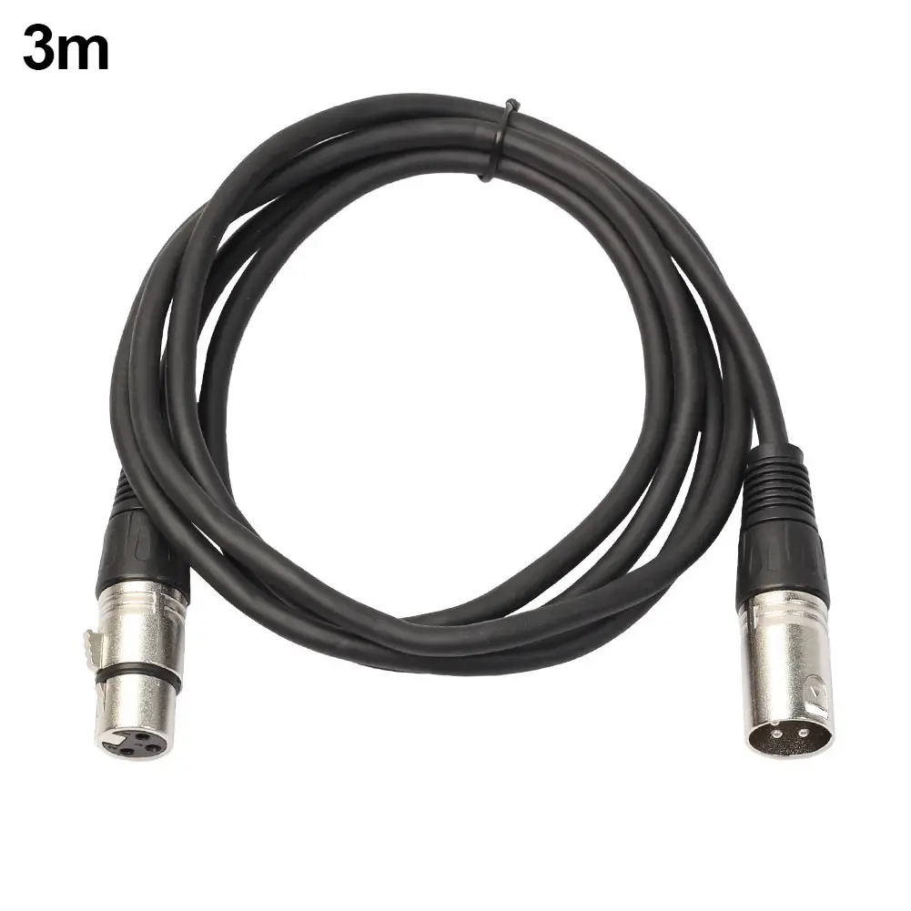 

3 Pin XLR Microphone Cable Male To Female Balanced Patch Lead Mic OFC WIF66