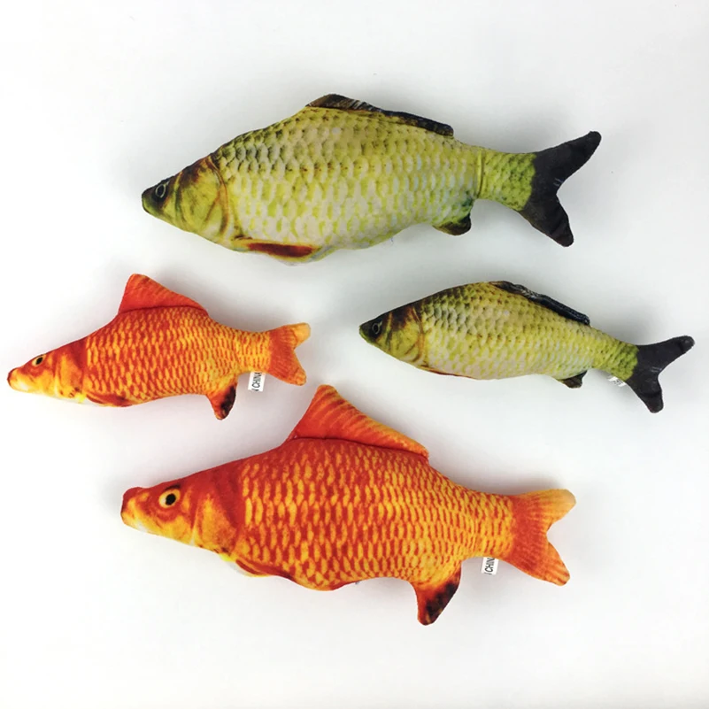 

Pet Dog Cat Products Fish Simulation Fish Catnip Cartoon Squids Red Snapper Toys
