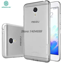 Meizu M3 Примечание чехол для Meizu M3 Note чехол ТПУ Nillkin серии Nature задняя крышка прозрачный, мягкий TPU чехол для Meizu M3 Note