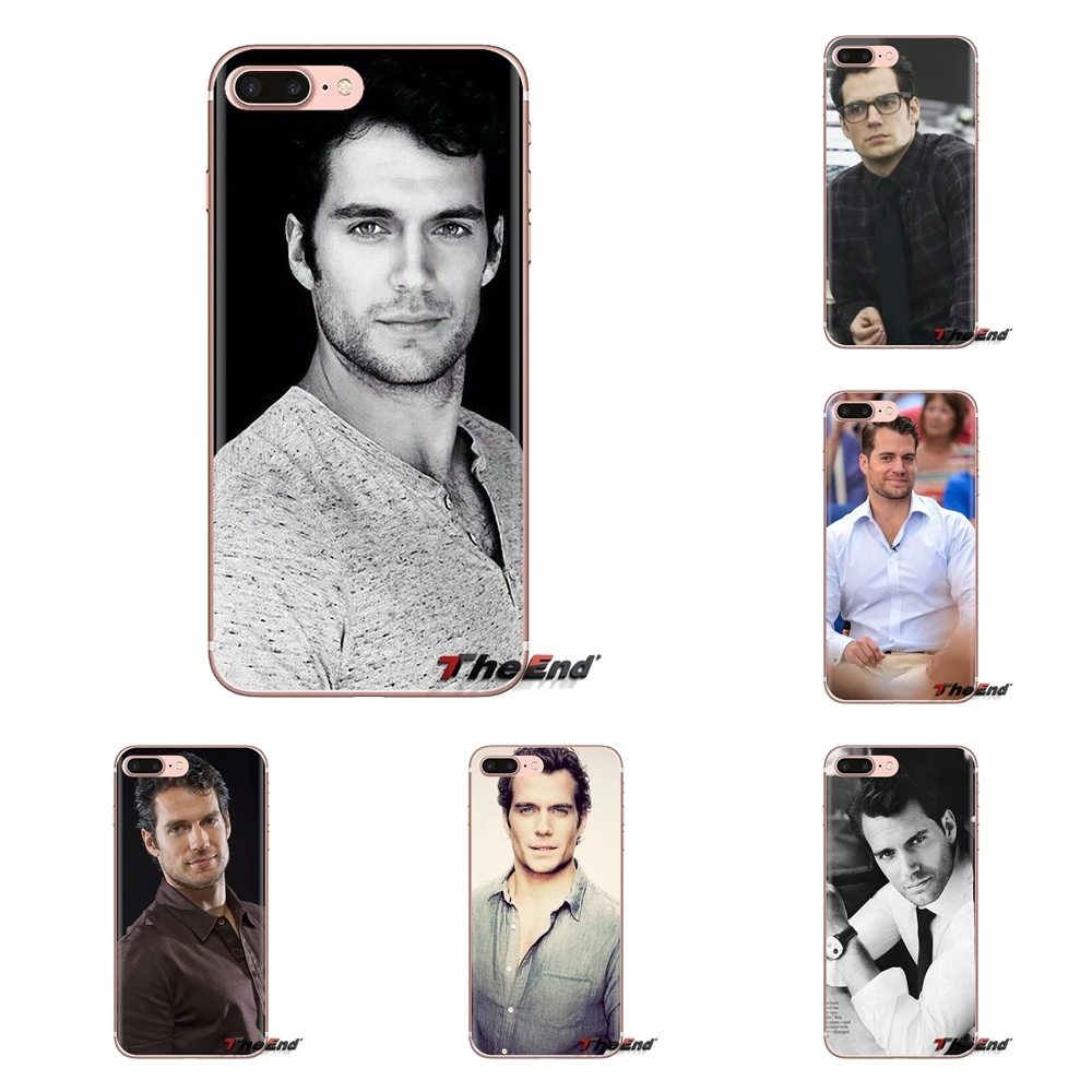 Мягкий прозрачный чехол для iPod Touch Apple iPhone 4 4S 5 5S SE 5C 6 6S 7 8 X XR XS Plus MAX Henry Cavill Man of Steel Star