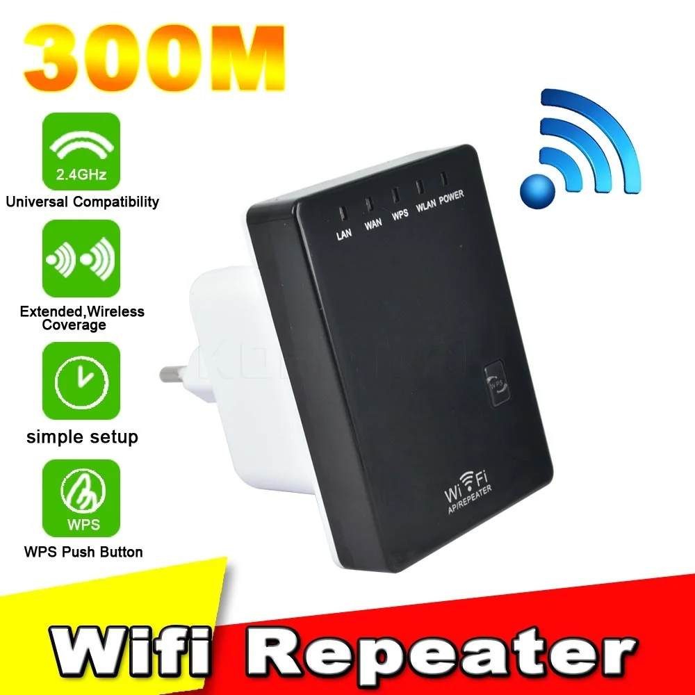 USMSRM US750 750Mbps WiFi Booster Wireless Wi-Fi Hotspot Mini Router AP Repeater Mode with 2 External Antennas 