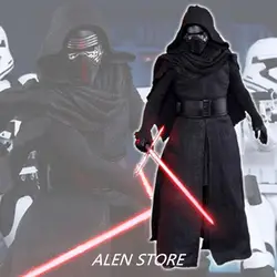 Alen Сумасшедший Игрушечные лошадки Star Wars The Force Awakens Kylo Ren ПВХ фигурку Коллекционная модель игрушки 22 см