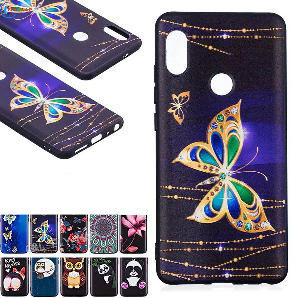 Emboss TPU Case For Xiaomi Mi 6X X6 Mi6X Mi6 X MiX6 Shell Meri A2 MiA2 Soft Silicone Phone Protector Cover Capa |
