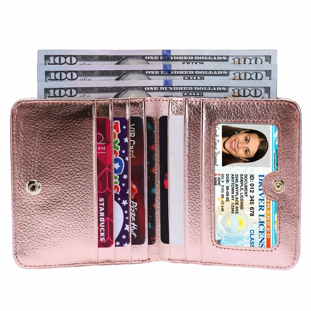 Skup New arrival kobiety prawdziwy skórzany kwiat wzór mały portfel krótki kompaktowy bi fold z portmonetka na monety na zamek skórzany mini torebka