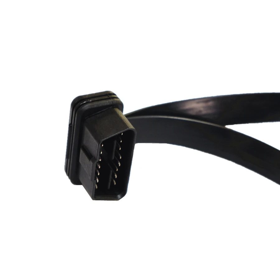 Удлинительный кабель OBD2 кабель 16 Pin 1 Male To 16 Pin 2 Female OBD II OBD2 разъем OBD2 1-2 Диагностика расширения кабеля