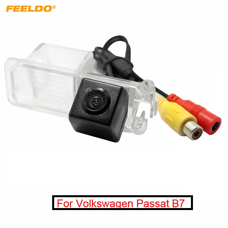 FEELDO 1 комплект камеры заднего вида для Volkswagen Passat B7(10 ~ 15)/Magotan/Golf/Phaeton/Passat CC(11