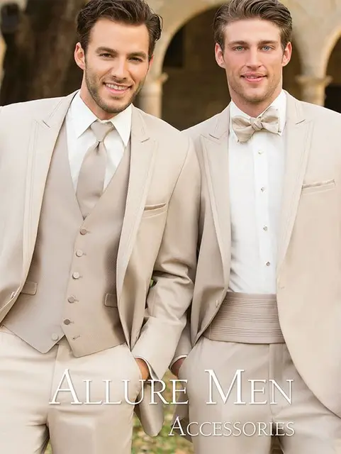 Latest Coat Pant Designs Beige Wedding Suits For Men Groomsmen Latest Coat Pant Designs Beige Wedding Suits For Men Groomsmen Jacket Slim Fit 3 Piece Tuxedo