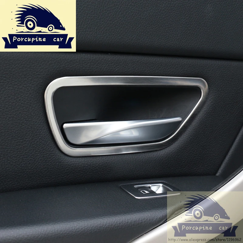 Дверная ручка для салона автомобиля 4 шт. аксессуары BMW 216 320 328 F34 F30 F31 2014 2015|interior