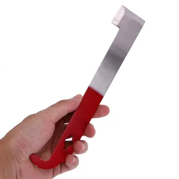 

Stainless Steel J Type Hive Tool Beekeeper Scraper Red Tail Beekeeping Tools Scraper Honey Knife Beekeeping Equipment