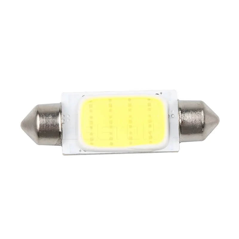 10 шт./лот 42 мм COB 12SMD Led освещение для чтения автомобиля купольная карта рабочие огни авто Интерьер Карта крыша лампа для чтения автомобиля Стайлинг