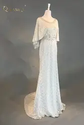 Vinatge вечерние платья русалки 2018 арабское длинное вечернее платье для выпускного вечера Женское Платье De Soiree вечерние платья