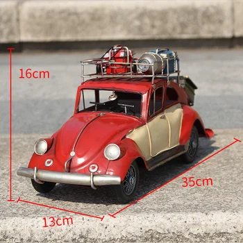 

Vintage Car Model Home Decoration Iron Art Automobile Wine Cabinet Decoration Parlor Handicraft Furnishings Decoration Crafts