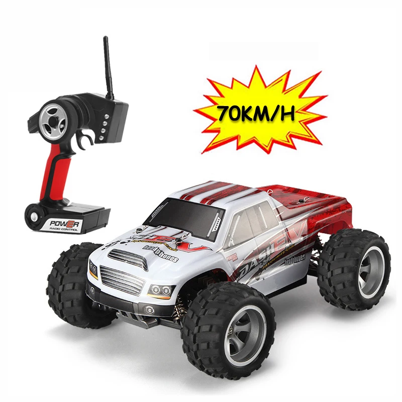 

70KM/H New Arrival 1:18 4WD RC Car Wltoys A979-B 2.4G Radio Control High Speed Truck RC Buggy Off-Road VS Wltoys A959 Truck