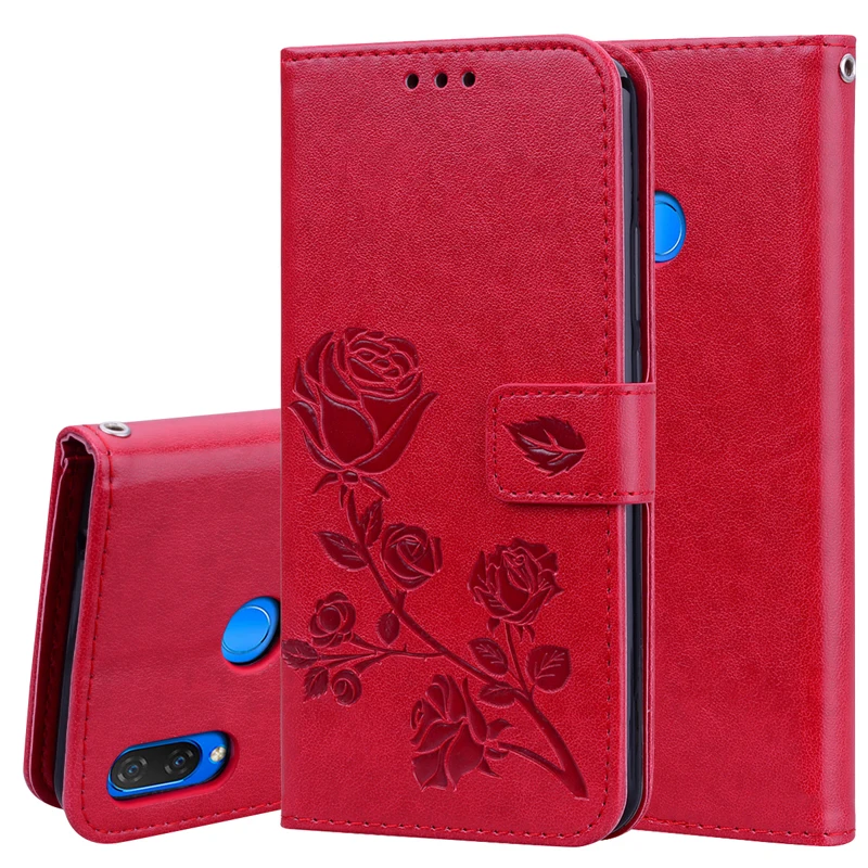 Кожаный чехол книжка с подставкой для Huawei Nova 3 2S 2 чехлы P Smart Plus Nova2 CAN L12 BAC AL00 PIC