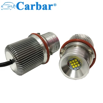 

Ultra Bright Bulb 45W E39 Error Free LED Angel Eyes Halo Ring Marker Bulbs For BMW 1 5 6 7 Series E39 E53 E60 E63 E65 E66