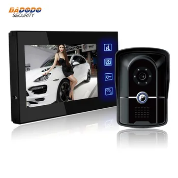 

7 inch Video Doorbell Monitor Intercom With 700TVL Outdoor Camera waterproof IP55 Door Phone doorbell Intercom System