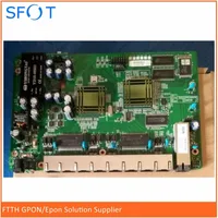 הלוח pcb PCB הלוח, פ"ד יציאות אתרנט 8, רשת אופטית POE הפוכה ONU EPON, 8 יציאות הלוח PCB (1)