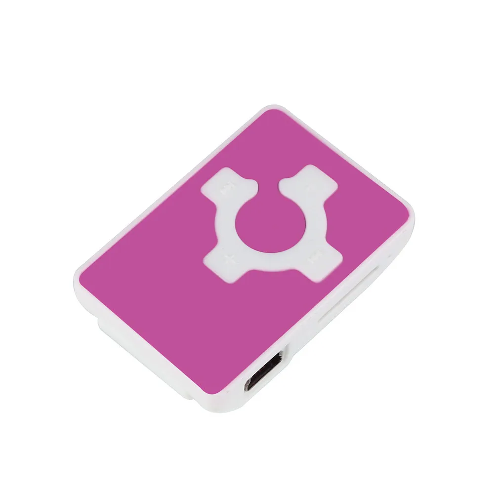 USB мини mp3 плеер с клипсой музыкальный медиаплеер поддержкой карт Micro TF 32 ГБ и