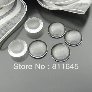 Md Trade 100 Pcs Glass Dome Cabochons Gemstone Clear Round Tiles Cameo 30mm