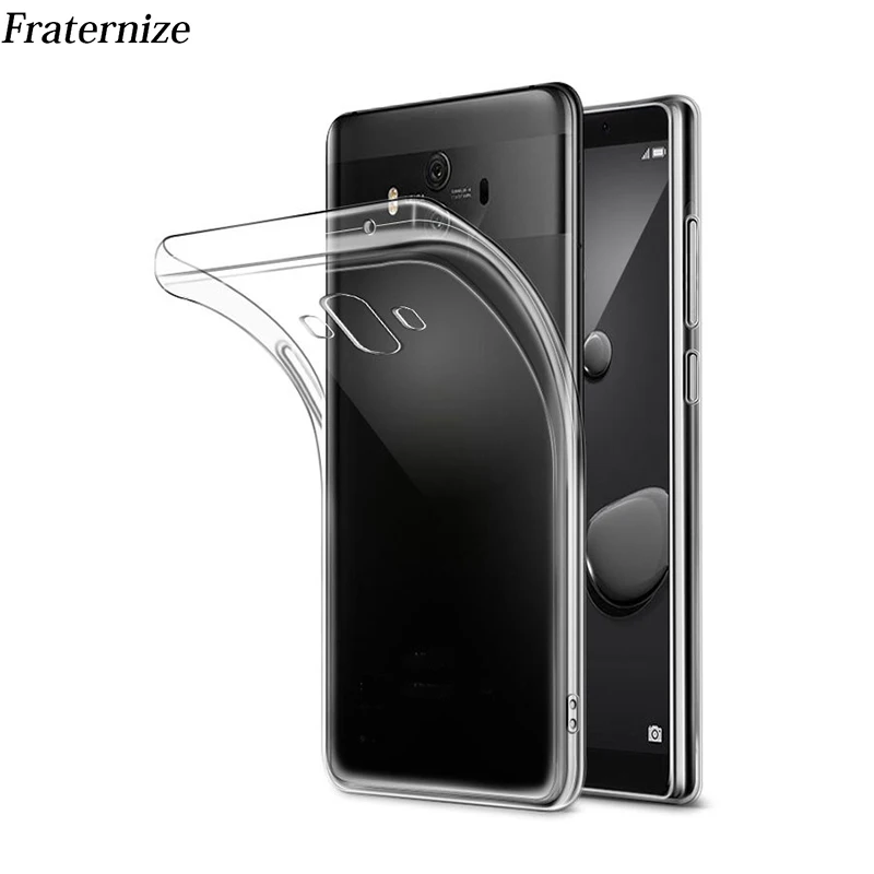 Прозрачный силиконовый прозрачный мягкий чехол из ТПУ для Huawei P7 P8 P9 P10 P20 Lite Plus Mate 7