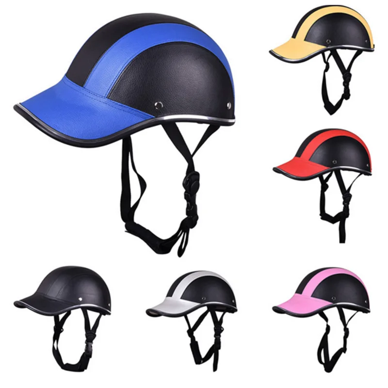 Newest ABS Baseball Helmet Motorcycle Helmet Baseball Cap Style Half