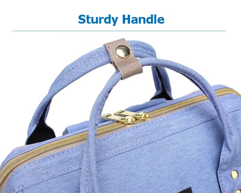 Mummy Maternity Nappy Bag Baby Care Large Capacity Diaper Bag Travel Backpack Designer Nursing Multifunction Mochila BB6030 (4)