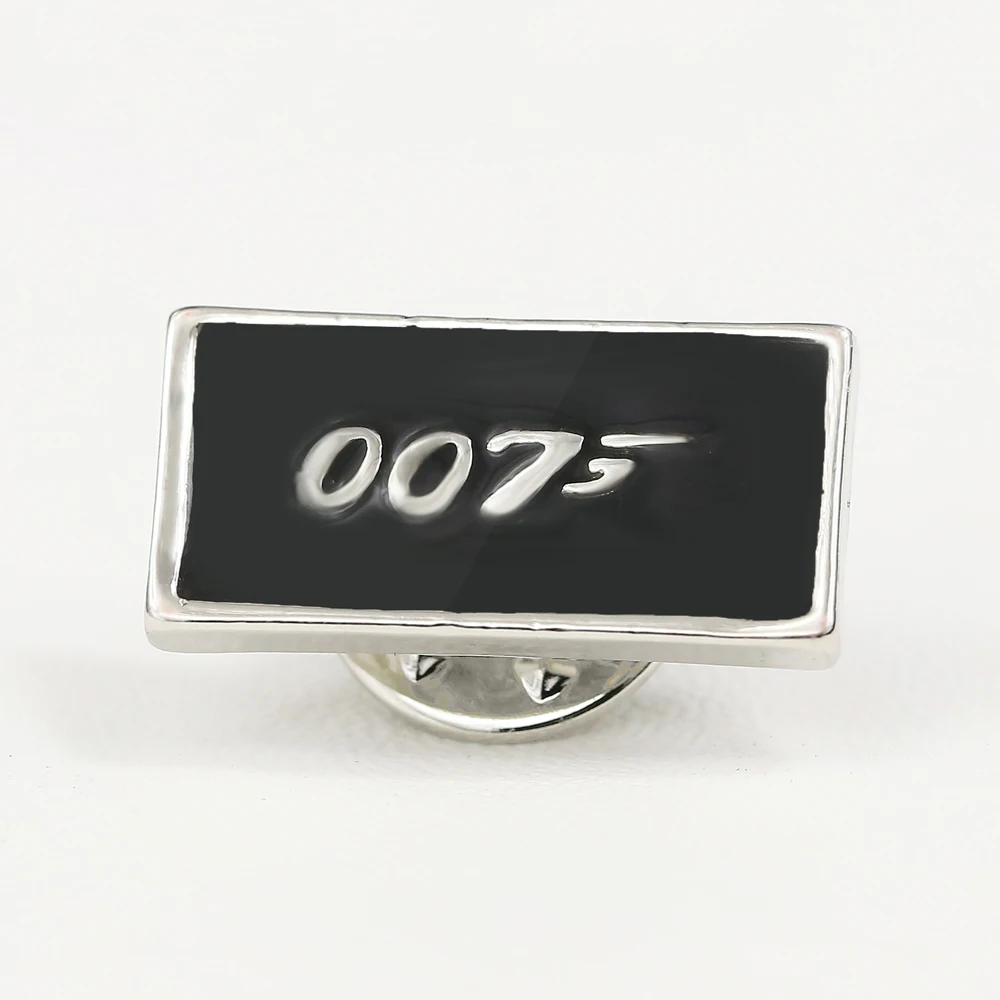 MS bijoux cadeaux de cinéma bijoux Breastpin JAMES BOND 007 insigne broche accessoires de broches de